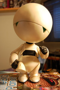 Marvin the Paranoid Android handy quotes, Android