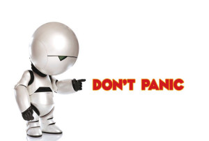 Don't Panic. Not Really Marvin.