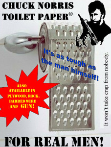 Chuck Norris Toilet Paper