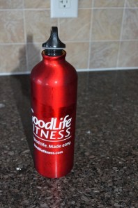 GoodLife Fitness Water Bottle Cover Insecure Lid GoodLife Fitness Water Bottle Cover Insecure Lid
