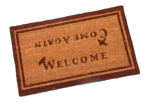Welcome Come Again Doormat